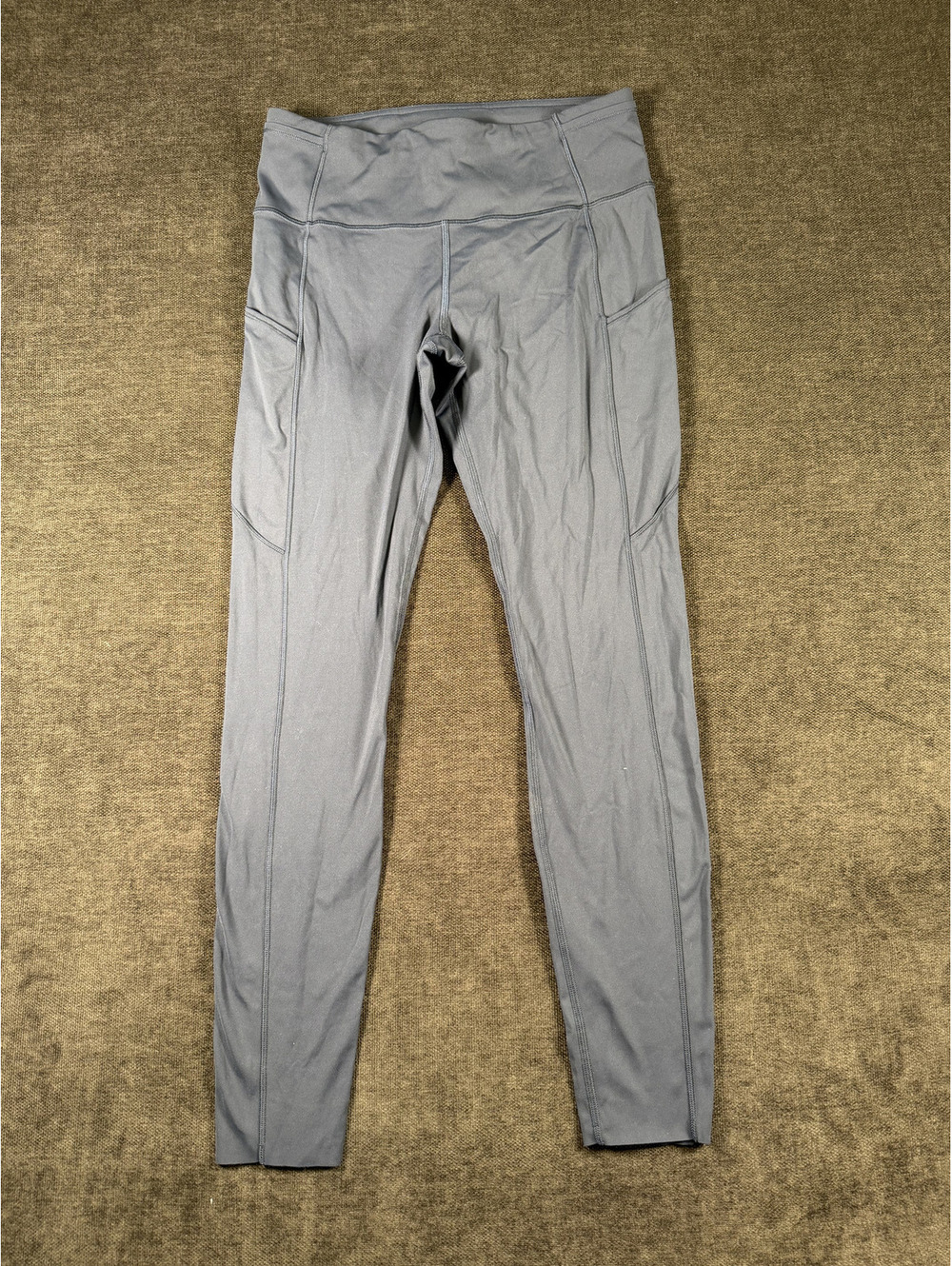 Lululemon Fast and Free High-Rise Navy Blue Leggings Size 8